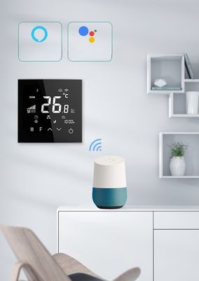 16A RS485 Modbus Εικονική οθόνη WIFI έξυπνο θερμοστάτη για ηλεκτρική θέρμανση κάτω από το πάτωμα