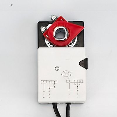 24V 4Nm Ηλεκτρικός ενεργοποιητής αποσβεστήρα για συστήματα HVAC και μηχανών ευρέος εύρος θερμοκρασίας