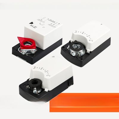 24V 4Nm Ηλεκτρικός ενεργοποιητής αποσβεστήρα για συστήματα HVAC και μηχανών ευρέος εύρος θερμοκρασίας
