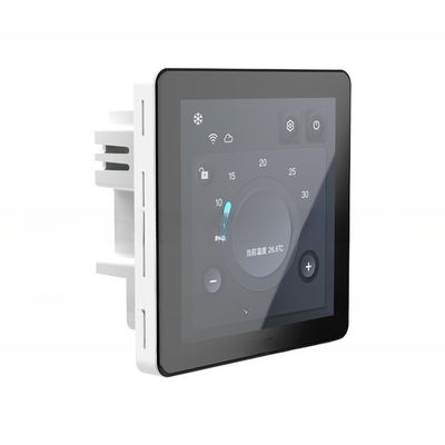 480*480 Ανάλυση 4,0 ιντσών Tuya WIFI Πατητή οθόνη Χρωματική οθόνη Κεντρικό κλιματιστικό Θερμοστάτη