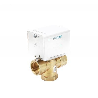 DN20 220v Ψηφιακό ανεμιστήρα νερού Coil Brass Ηλεκτρική κινητοποιημένη βαλβίδα ζώνης με υλικό χαλκού