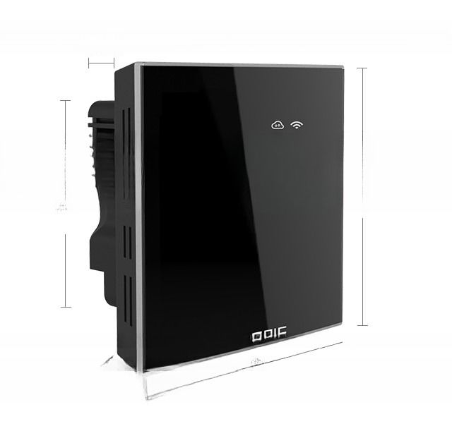 16A RS485 Modbus Εικονική οθόνη WIFI έξυπνο θερμοστάτη για ηλεκτρική θέρμανση κάτω από το πάτωμα