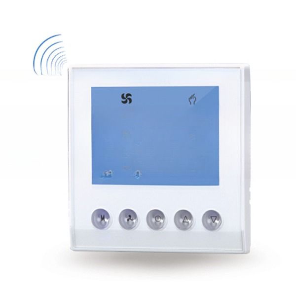 24VAC/110VAC/220VAC Προγραμματιζόμενη οθόνη Wifi LCD κάτω από το χώρο θέρμανσης Θερμοστάτη συμβατό